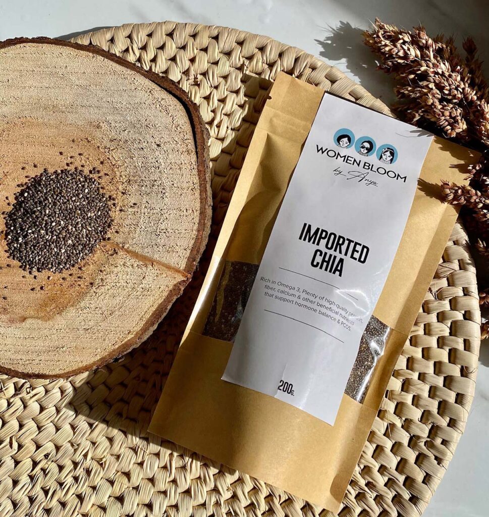 100 Organic Chia Seeds Women Bloom